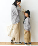 セール★1490円→990円 キッズ100-130 子供服 ふわり〜ロゴスウェット 軽量フリース 長袖 裏起毛 ロゴ 男女兼用 親子お揃い メール便不可