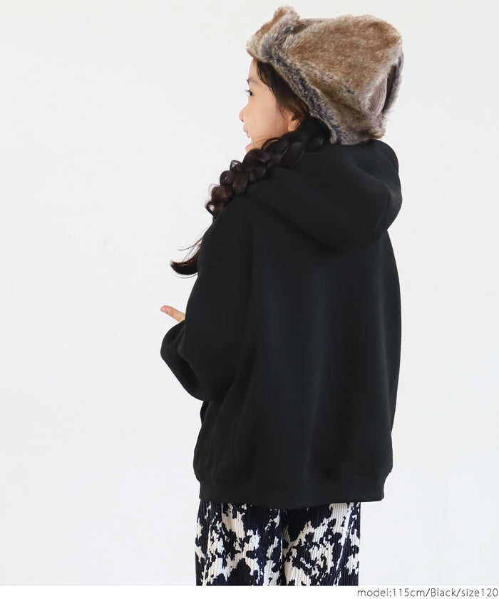 セール★1690円→990円 キッズ100-130 子供服 ふわり〜フーディー フリース パーカー スウェット 軽量 長袖 男女兼用 親子お揃い メール便不可 coca