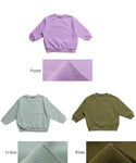 セール★1690円→1290円 キッズ 100-140 フリース プルオーバー 長袖 丸首 クルーネック 無地 男女兼用 キッズオリジナル 子供服 メール便不可 coca コカ