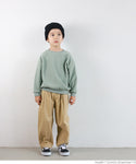 セール★1690円→1290円 キッズ 100-140 フリース プルオーバー 長袖 丸首 クルーネック 無地 男女兼用 キッズオリジナル 子供服 メール便不可 coca コカ