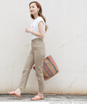 HB4★値下げ★2629円→990円【メール便不可】ロングパンツ レディース ツイル スキニー ストレッチ 伸縮性 ハイウエスト ストレート Iライン 無地 21ss