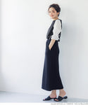 HB4★値下げ★1690円→1290円【メール便可】ドッキングＴシャツ レディース 袖シャツ バルーンスリーブ 袖コンシャス 異素材 切替え リボン ラウンドネック 21ss coca