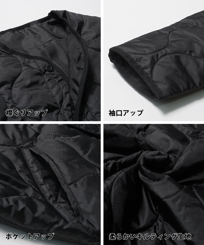 セール★2990円→1990円 キッズ 100-140 ブルゾン キルティングコート キルティング スリット 羽織り 前開き 男女兼用 親子お揃い 子供服 メール便不可