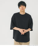 Tシャツ メンズ OE裏毛 テールカット クルーネック レギュラー 無地 半袖 カットソー 薄手 ミディアム丈 シンプル メール便不可 23ss coca コカ