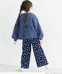 セール★2690円→990円 キッズ100-130 子供服 カーディガン ペンギンスリーブ ブークレ ループヤーン親子お揃い メール便不可