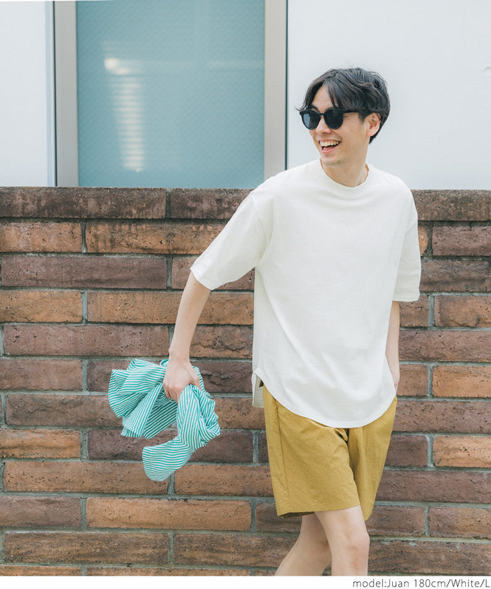 Tシャツ メンズ OEコットン テールカット クルーネック シンプル 無地 綿100% 半袖 レギュラー メール便不可 23ss coca コカ